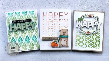 Taylored Expressions | Cozy Cards for Autumn and Thanksgiving