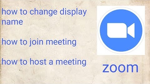 How to change display name in zoom/how to change name in zoom in tamil