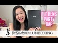 BEST BACHELORETTE BAG | YSL Kate Wallet on Chain (WOC) in MOCK CROC Leather | Unboxing &amp; What Fits