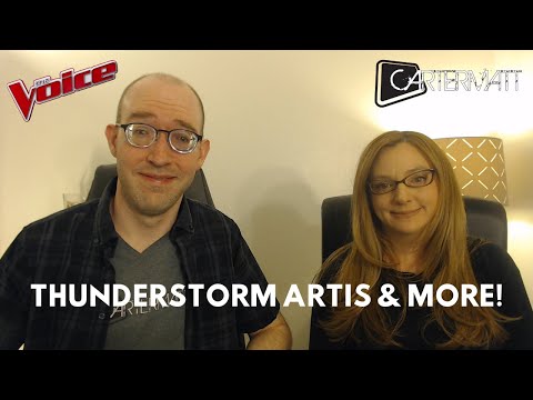 The Voice reaction! Thunderstorm Artis' 'Blackbird' plus Allegra Miles, CamWess