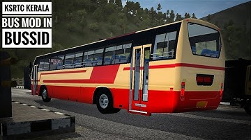 KSRTC Kerala Bus Mod in Bus Simulator Indonesia - Bussid Bus Mod - Bussid Car Mod - BUSSID