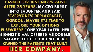 CEO Laughed at My 8 Raise Request After 25 Years—I Took My Medical Patents to Her Rival…