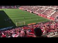 Gol Pincha desde la tribuna!!!