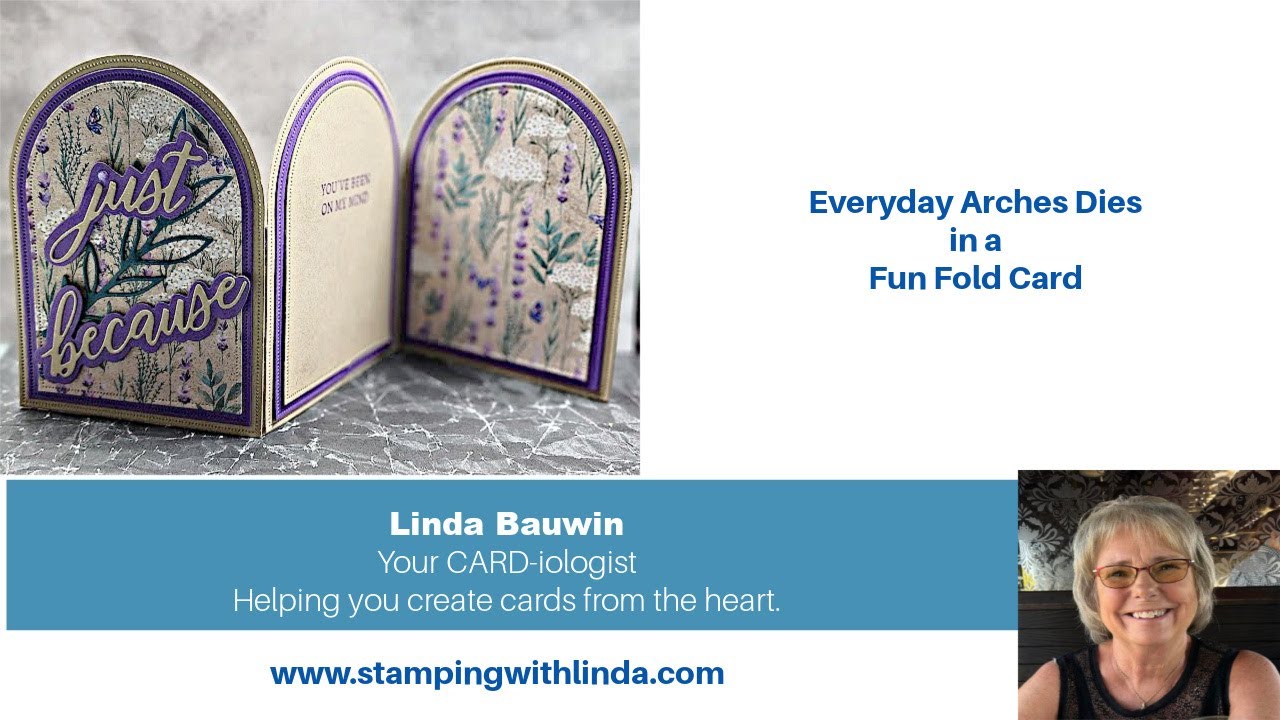 Everyday Arches Dies Fun Fold - YouTube