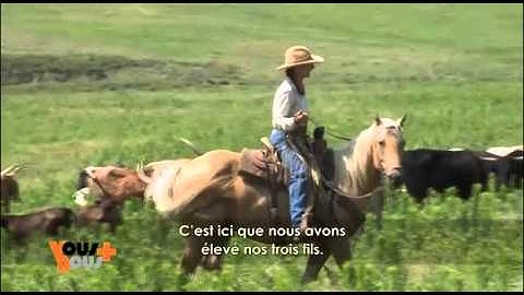 La vie dans un ranch américain