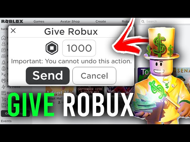 SharkBlox🦈 on X: 🤯Guys I'm also giving robux to people that