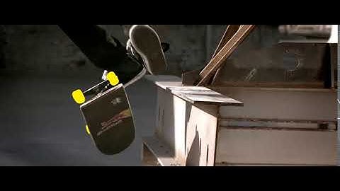 After-effects/ rotoscope effect animation short skater video