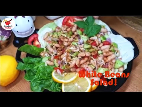 Video: Bean Salad With Mushrooms