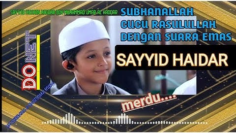 🎧YA ROBBAMA & NABIYYAL HUDA Lengkap Latin Arab Arti||Sayyid Haidar Al Haddar #sholawat #sayyidhaidar