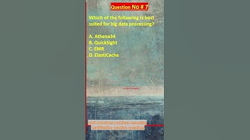 AWS Solutions Architect Associate Certification Practice Questions | Question No. 7 #aws #shorts