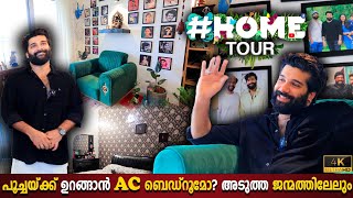 Chandhunadh Home Tour | Luxury Apartment | Ac Bed Room For Cats | Kidilan Balcony | Milestone Makers