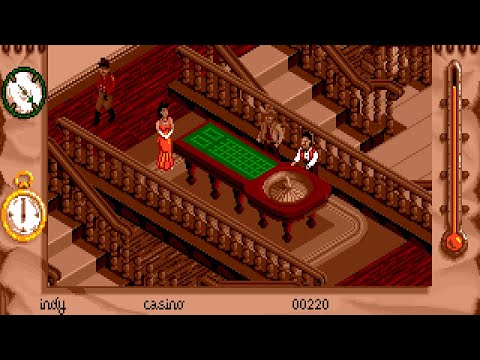 Indiana Jones and the Fate of Atlantis: The Action Game PC MS-DOS Gameplay