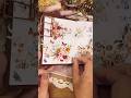 【ASMR】1 min journaling #journaling #scrapbooking#asmr#コラージュ#トラベラーズノート#手帳#relaxingsounds #relaxing