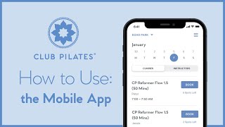 Club Pilates Mobile App - How To Set-Up & Use! screenshot 4