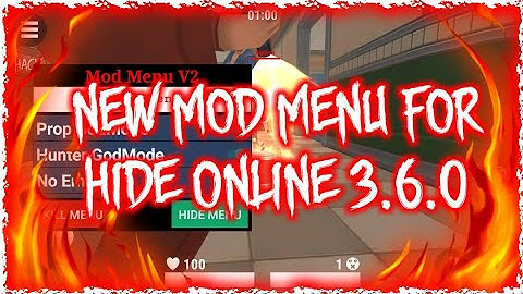 My New Mod Menu For Hide Online 3.6.0