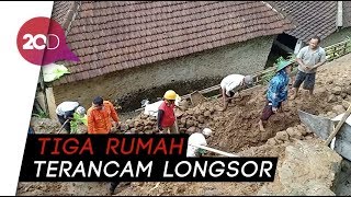 Diguyur Hujan Semalaman, 2 Titik di Magetan Diterjang Longsor