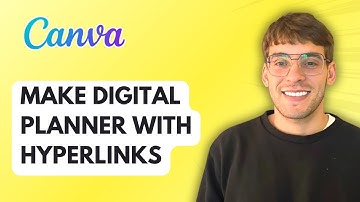 How to Make a Digital Planner with Hyperlinks in Canva [2025 Guide]