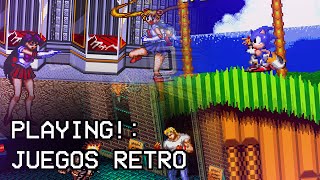 Noche Retro #17 | Testeando Juegos indies y juegos tetro!