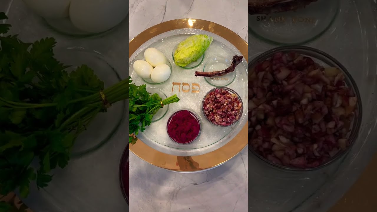 What Goes On A Traditional Passover Seder Plate 