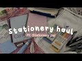 stationery haul | ft. stationery pal 📦
