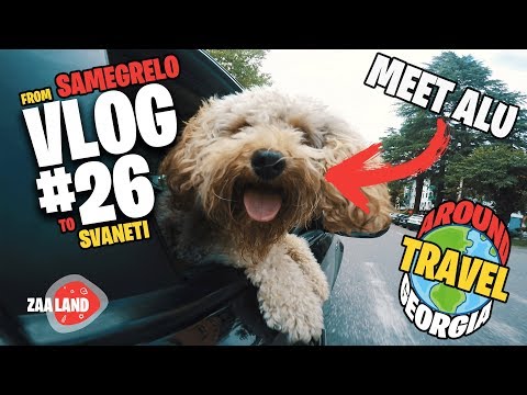 VLOG#26 TRAVEL AROUND GEORGIA FROM SAMEGRELO TO SVANETI WITH ALU