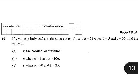 2023 Paper 1 Mathematics Question 19 #2023 #Question19