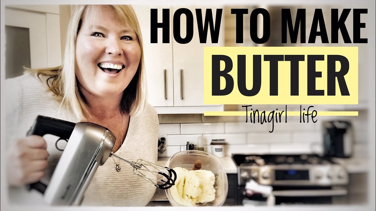 How to Make Butter at Home YouTube