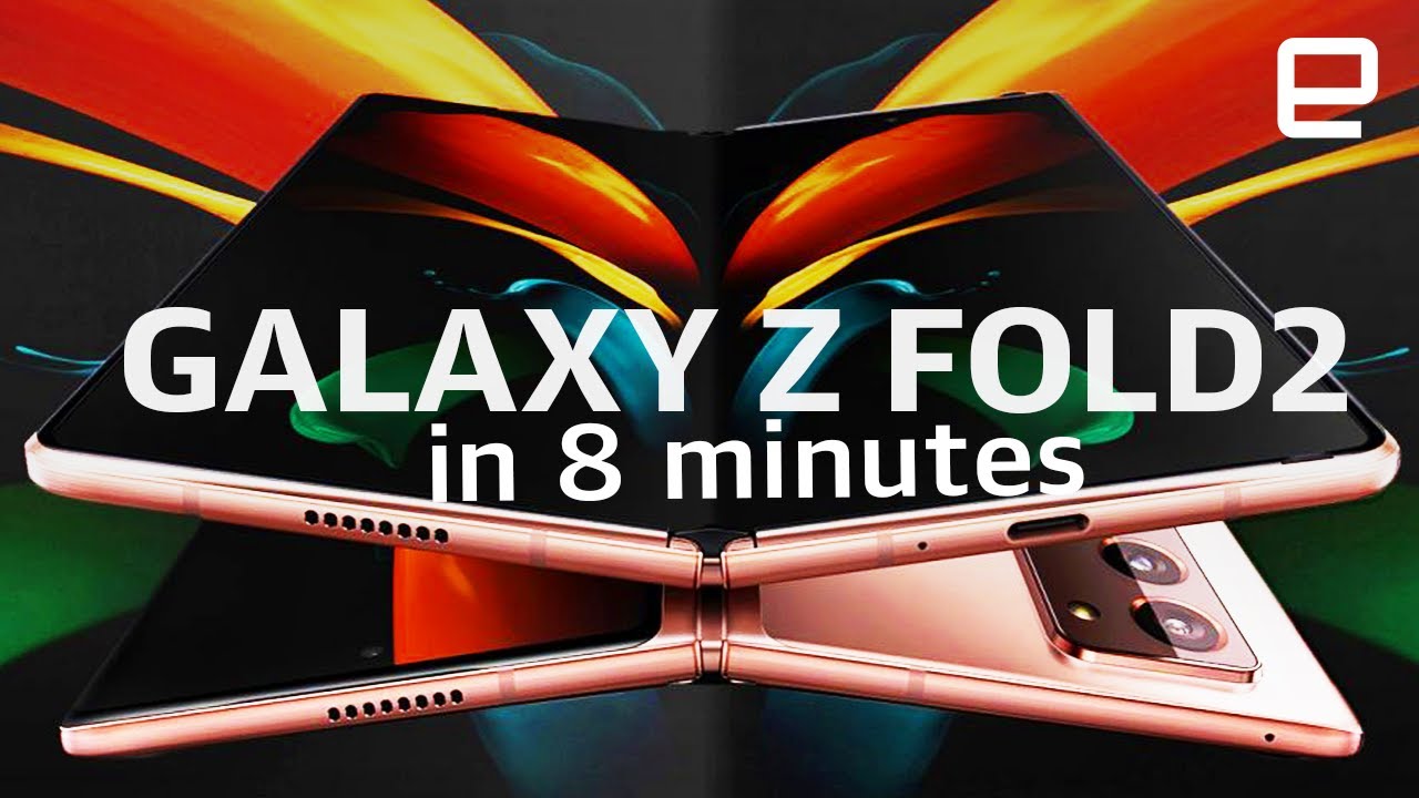 Samsung Galaxy Z Fold2 event in 8 minutes - YouTube