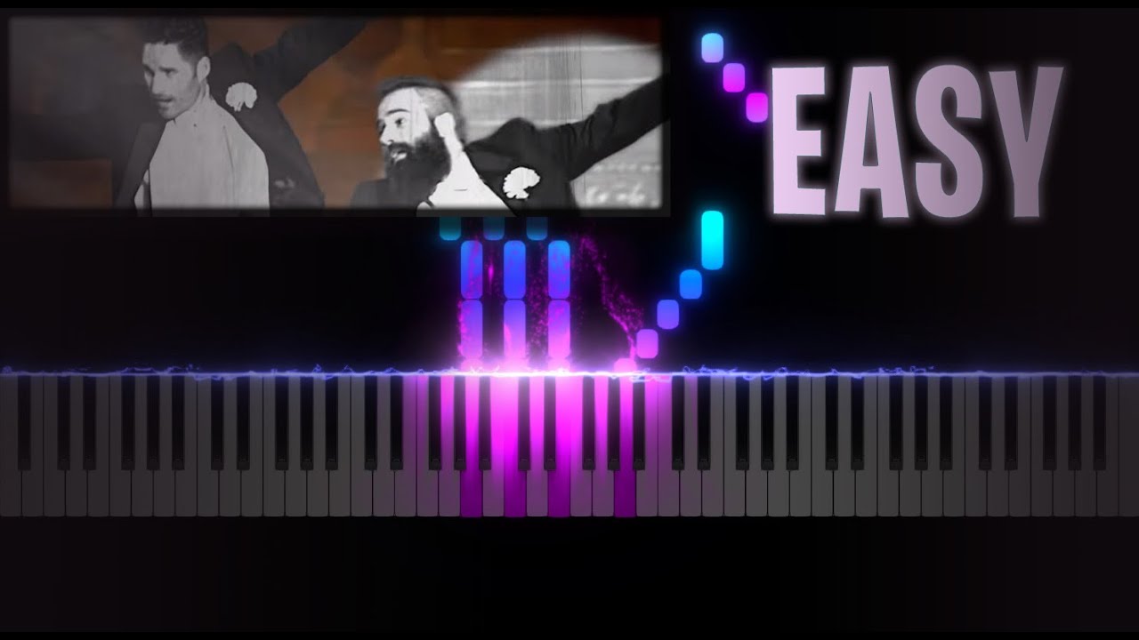 Capital Cities Safe And Sound EASY Piano Tutorial with chords By