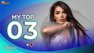 Eurovision 2024 My Top 3 - New 