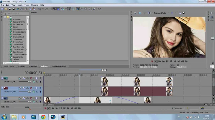 Sony Vegas Tutorials |► Effect #5