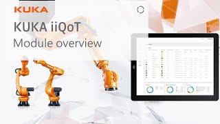 KUKA iiQoT monitors and optimizes the entire robot fleet