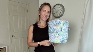 REVIEW: How much fits in this Lilly Pulitzer cooler? | Product link in the description ⬇️
