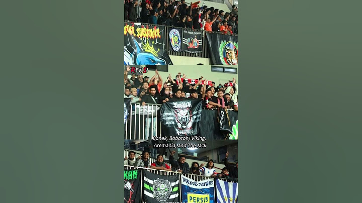 Suporter  berbagai klub Indonesia di Taiwan bersatu dukung Madura!