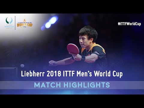 Lin Gaoyuan vs Koki Niwa | 2018 ITTF Men's World Cup Highlights ( 1/4 )