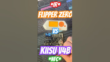 Flipper Zero VS Kiisu V4b: NFC & IR