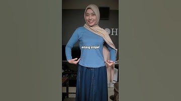 simpel tapi ga nyangka kaos wanita ini bikin ootd enak dipandang mata #kaoswanita #ootd