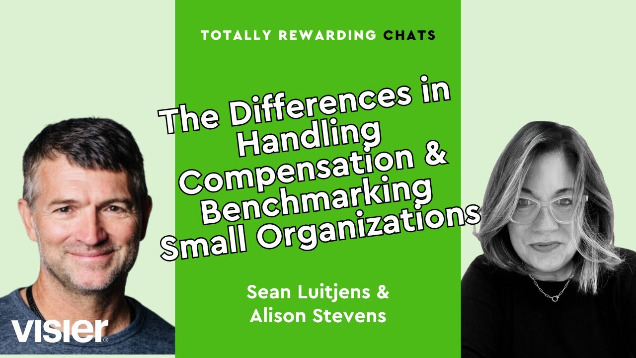 Handling Compensation and Benchmarks in Small Orgs | Totally Rewarding Chats Ep. 16