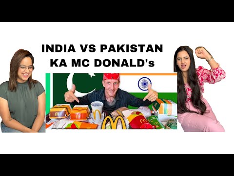 Indian Reaction On India V/S Pakistan Mc Donald’s | Islamabad vs New Delhi|