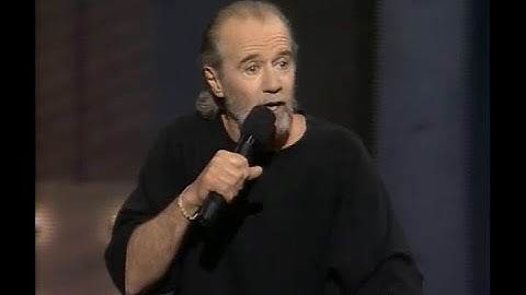 George Carlin -- The Control of Language