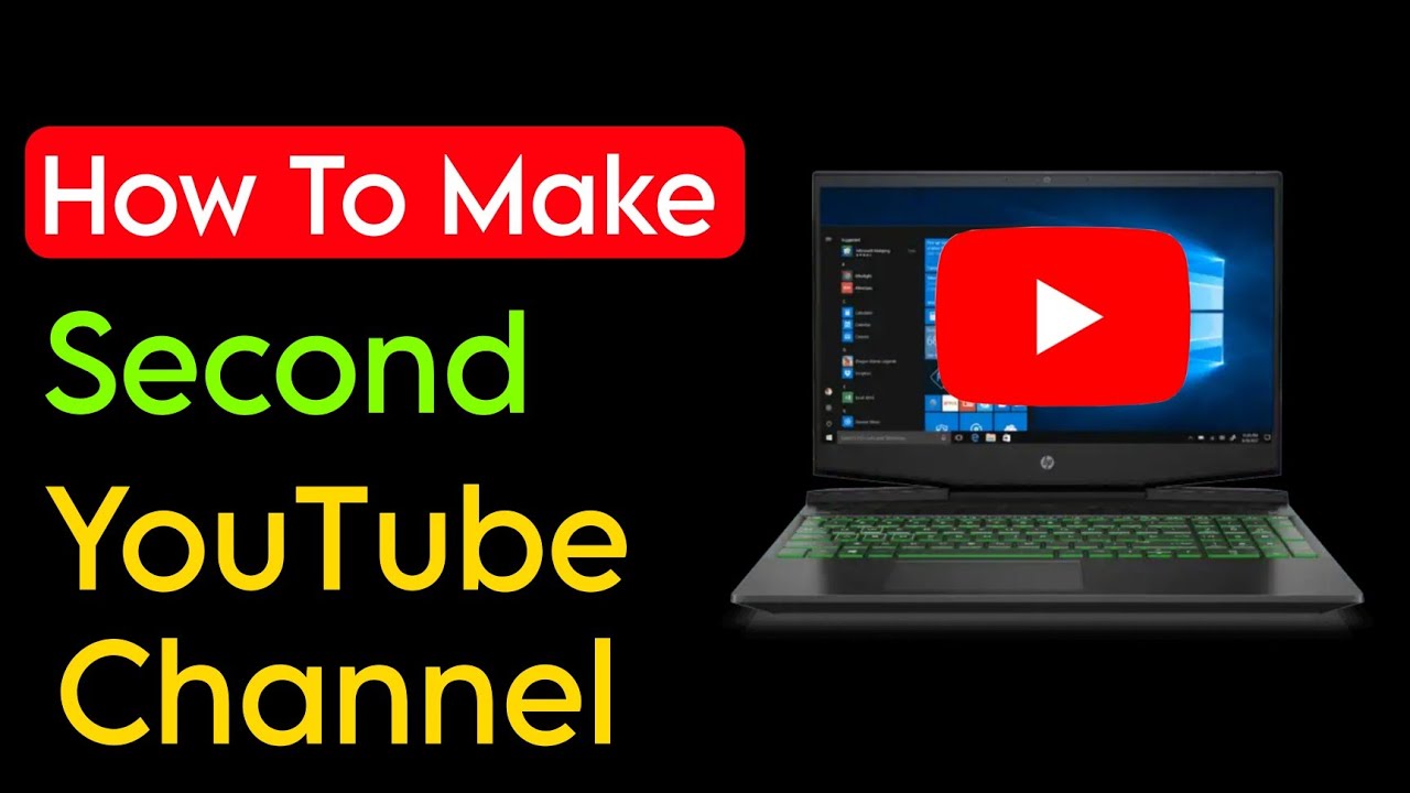 How to Make a Second  Channel (2023) 