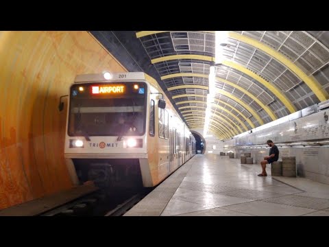 lightrailfanning Washington park and sunset TC!