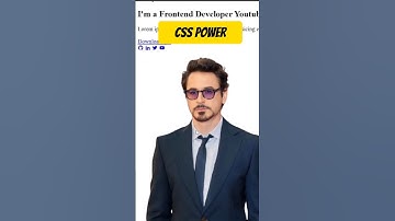 THE POWER OF CSS STYLING 😱💢 #coding #shorts #htmlcss
