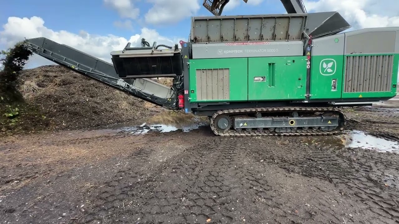 Komptech Terminator 5000 S, årgang 2023 til salg på www.fymasauctions.dk