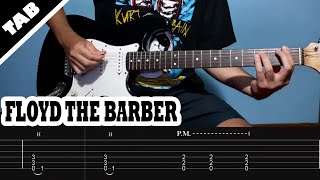 Floyd The Barber - Nirvana Guitar Tab Lesson Tutorial