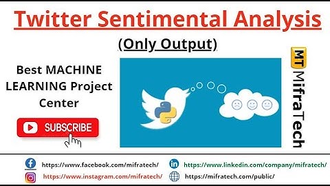Twitter Spam Detection ( Only Output ) - Mifratech#bestmlproject#bestelproject#bestIoTproject