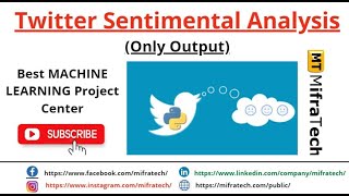 Twitter Spam Detection ( Only Output ) - Mifratech#bestmlproject#bestelproject#bestIoTproject