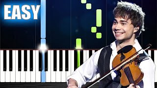 Alexander Rybak - Fairytale - EASY Piano Tutorial Resimi