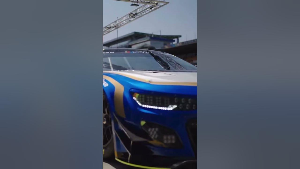 Garage 56 NASCAR Start up & Idle at Le Mans #shorts