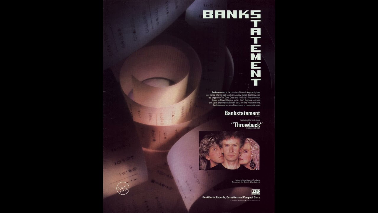 Tony Banks - A Chord Too Far - Big Man - YouTube